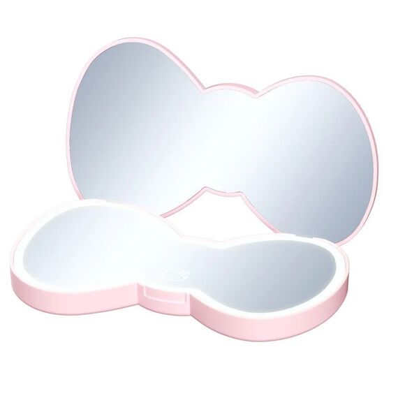 Hello Kitty Mini Bow LED Compact Mirror - Picture 2 of 11